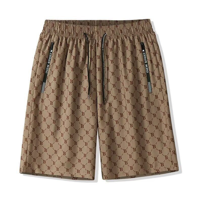 Luxury Brand Designer Clothes Summer New B Letter Shorts For Men Casual Sports Quick-Dry Five-Point Ultra-Thin Breathable Running Beach Shorts For Men