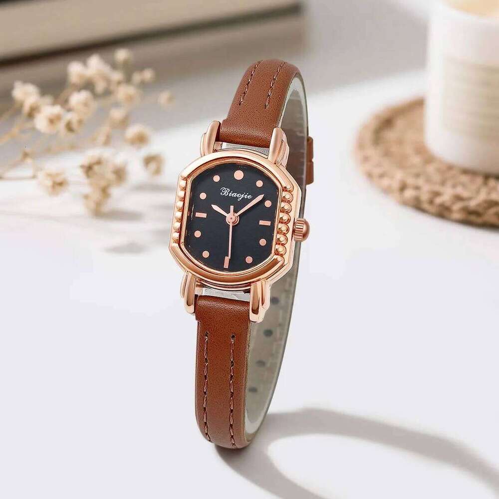 Fashion Exquisite Temperament PU Leather Quartz es for Women H260228