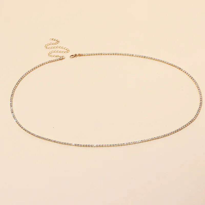 Trend Sexy Rhinestone Belly Chains Body Jewelry Beach Style Girl Gold Silver Color Waist Cadena De Cintura Accessory Gift H260228