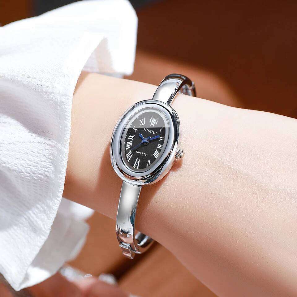 Elegant Oval Dial Women Fashion Ladies Quartz Wrist Reloj Mujer Girls Clock Gift H260228
