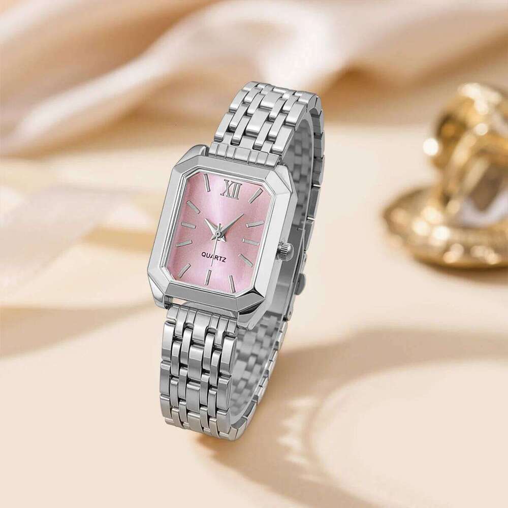 Brand Wrist Women Alloy Strap Quartz es Ladies Clock Festival Gift Valentine's Day H260228
