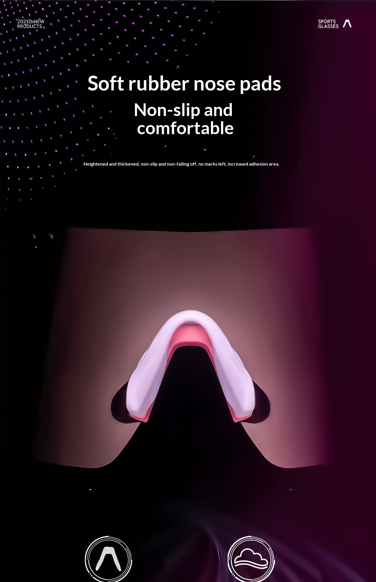 New style cycling goggles, comfortable to wear, fashionable and beautiful. The best accessory for challenging the limits Modern Design Protective Eyew