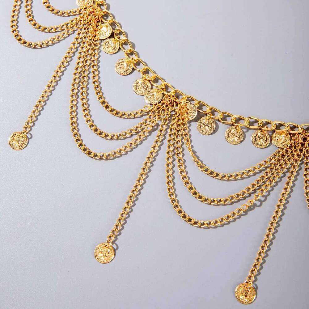 Minimalism Multilayer Belly Waist Chain Women Summer Bikini Goth Piercing Navel Nail Body Jewelry Festival Accessories H260228