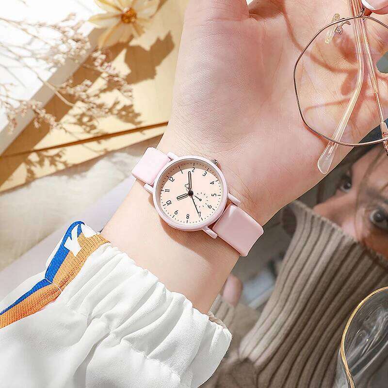 Women's Fashion Simple Quartz Student Sports H260228