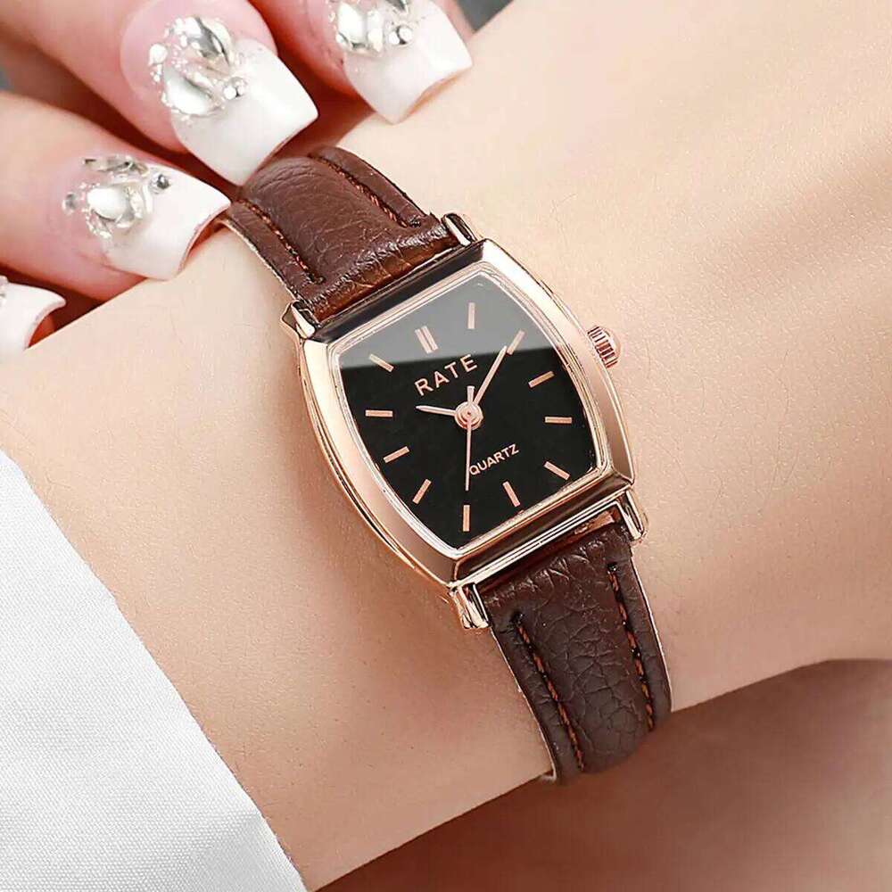 Fashion Women es Casual Small Dial Leather Strap Womens Quartz Reloj Mujer Girls ClockWithout Box H260228