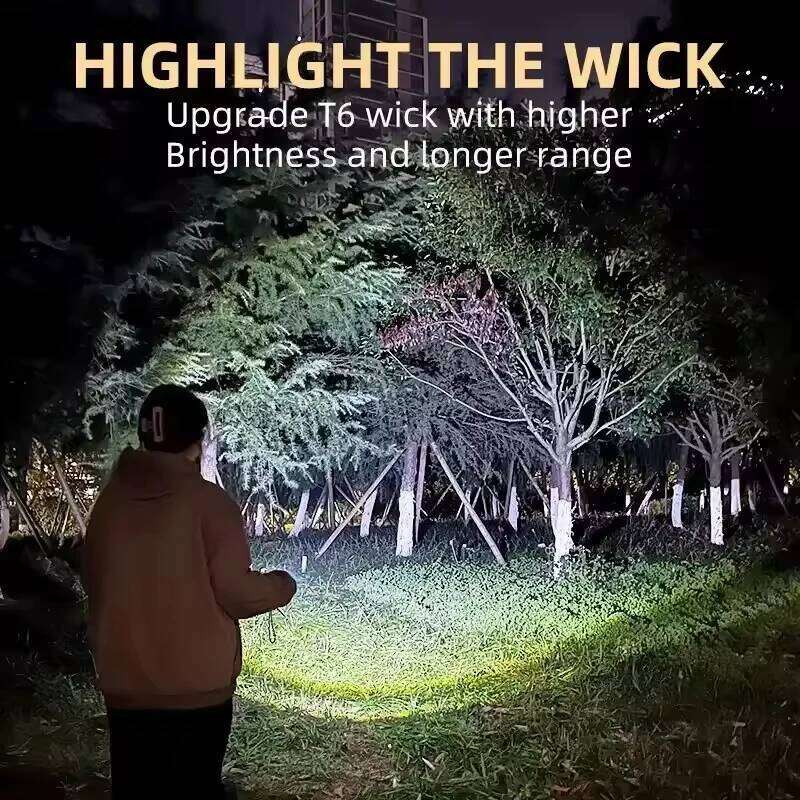 Self Defense Trustfire Rechargeable Lamp Flash Light High Power Flashlights Dynamo Ultra Powerful Flashlight Led Z260301