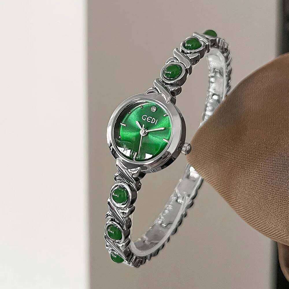 GEDI New Quartz Exquisite Pearl Premium Women's Waterproof Wrist relogio feminino H260228