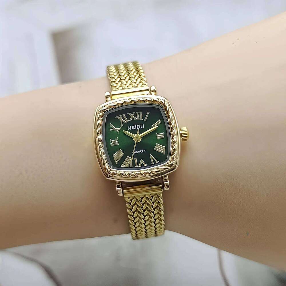 Vintage Exquisite Stainless Steel Strap Women Wrist Fashion Clock Gift Ladies Quartz es Relojes Para Mujer H260228
