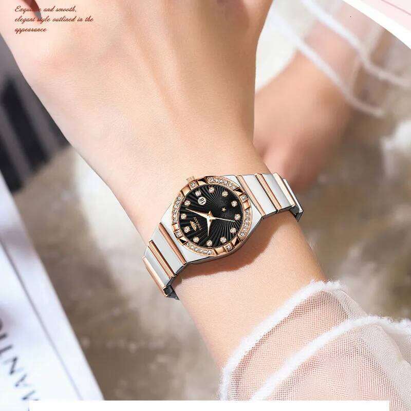 Luminous Ultra Thin Womens Quartz Movement Minimalist Luxury Design H260228