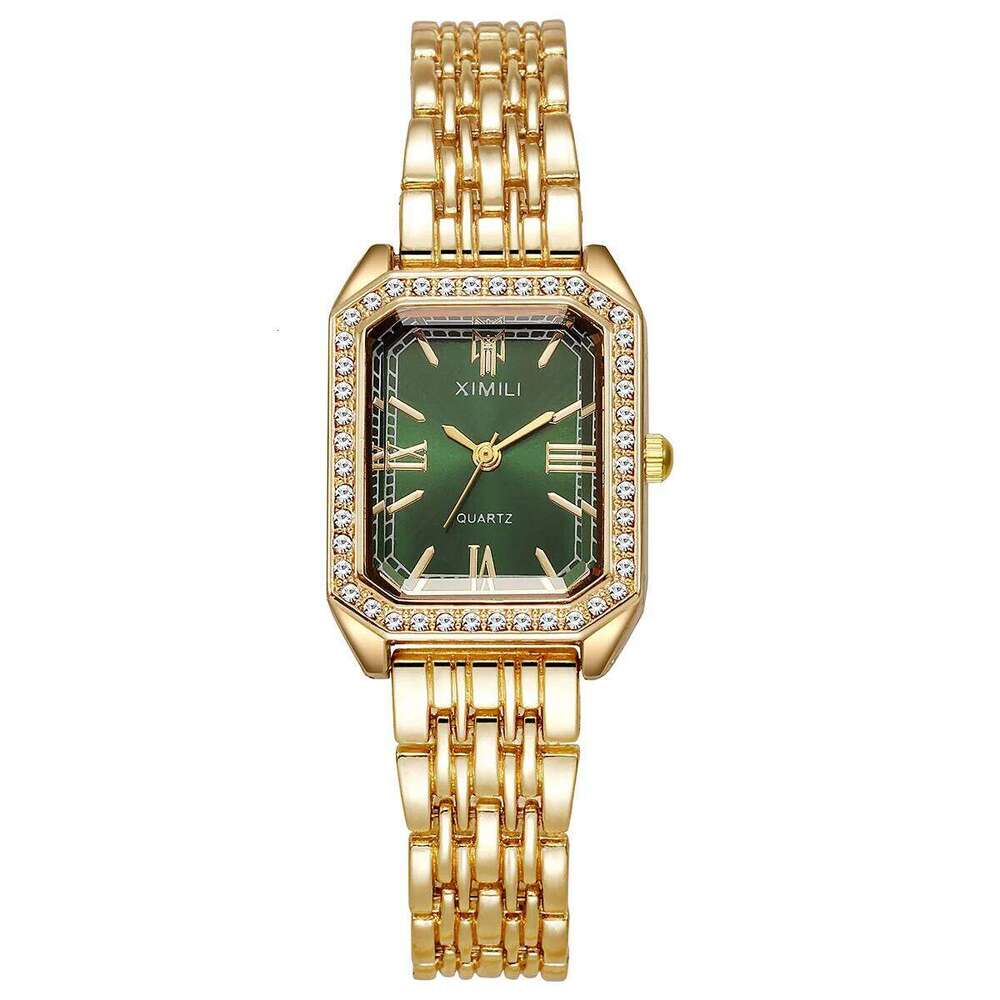 New High-end Luxury Ladies es Elegant Diamond Jewelry Quartz Wrist Gifts for Women 2025 Fashion Dress H260228