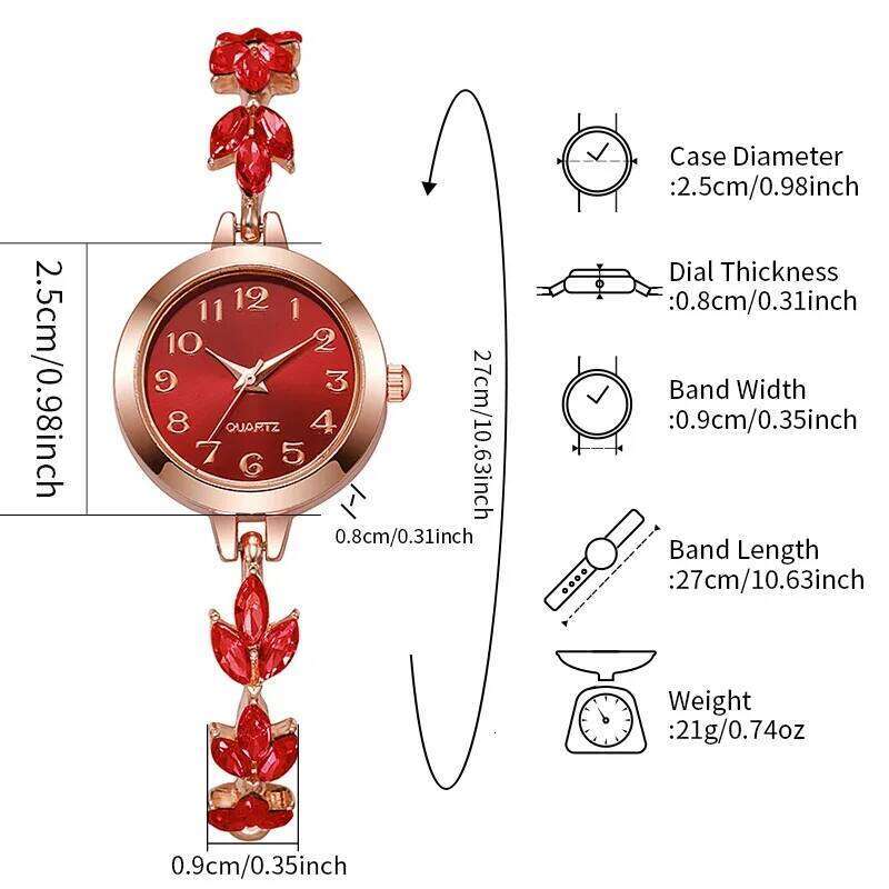 Elegant Arabic Dial Women es Rhinestone Strap Ladies Quartz Reloj Mujer Girls Clock GiftWithout Box H260228