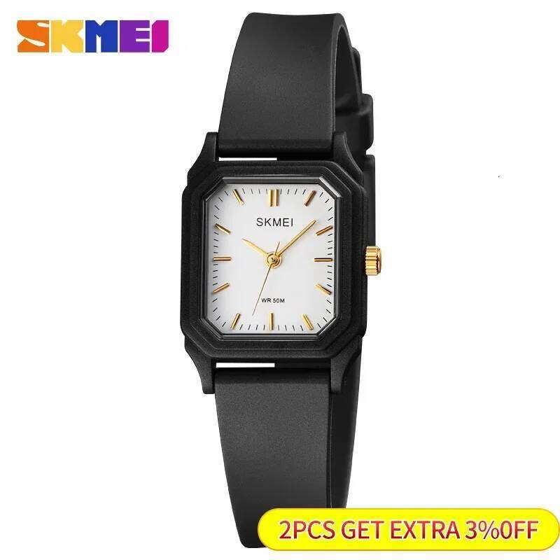 SKMEI 1651 Small Young Lady Clock reloj mujer Light Thin Girls es Fashion Creative Women Quartz Wristes H260228