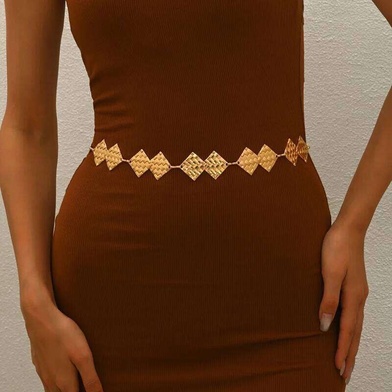 New Boho Waist Belly Chains for Women Summer Sexy Bikini Belt Adjustable Body Chain Festival Jewelry Accessories Gifts H260228