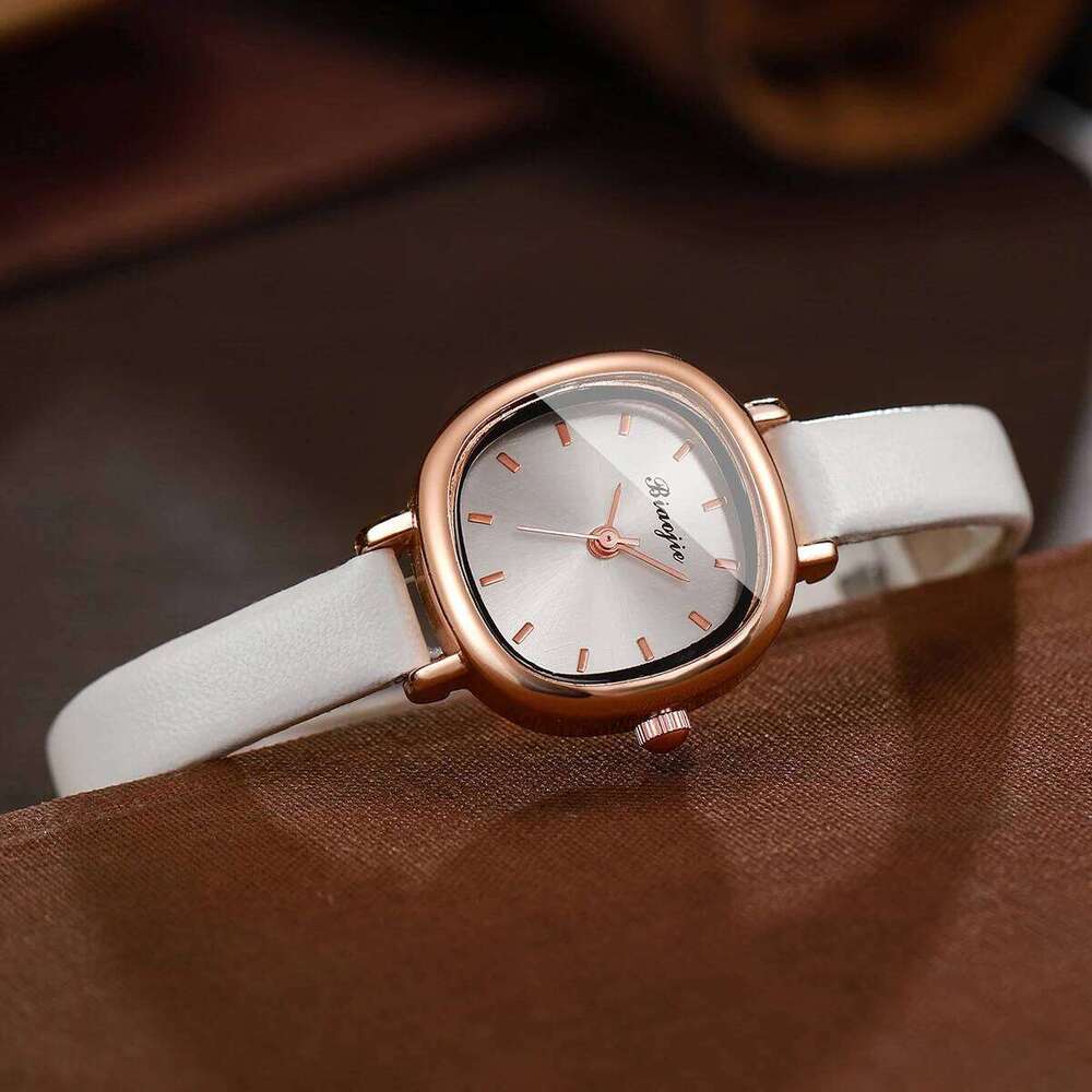Elegant Square Dial Women Ultra-thin Leather Strap Ladies Quartz Wrist Reloj Mujer Girls Clock Gift Without Box H260228