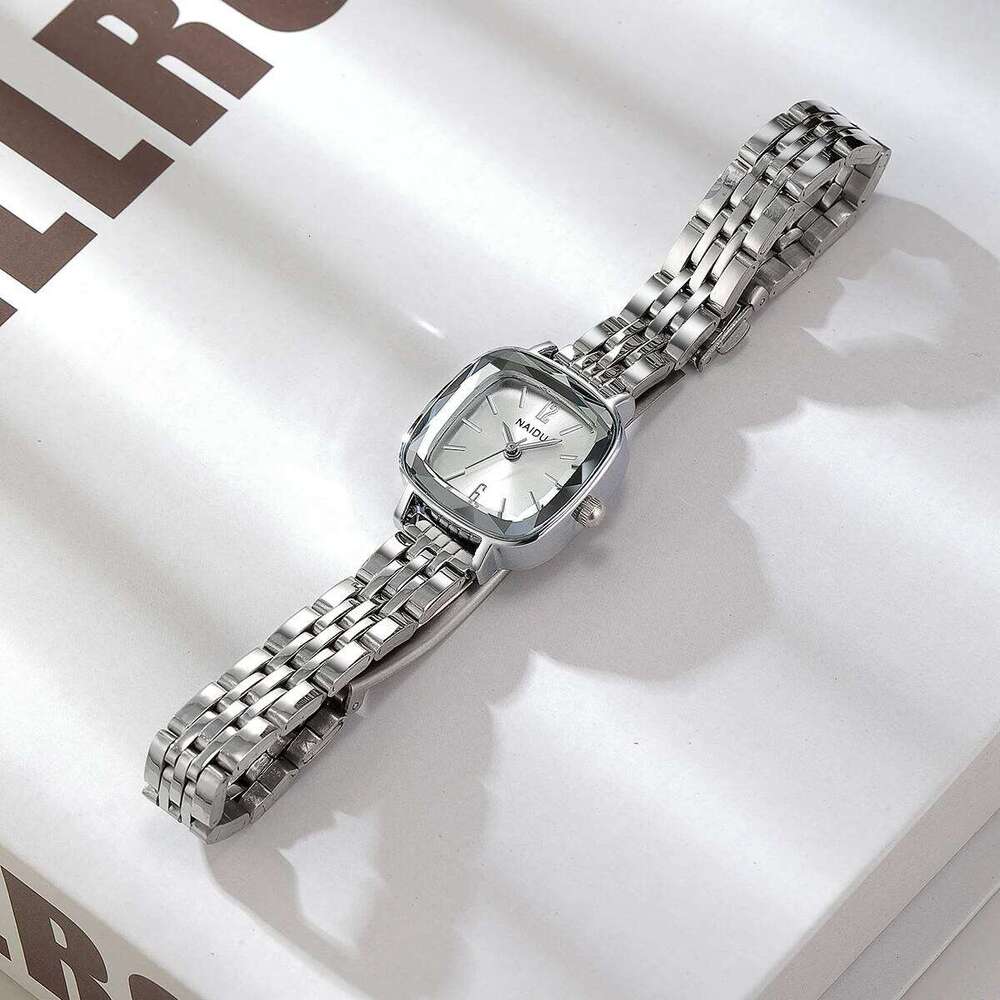Fashionable Casual Simple Versatile Stainless Steel Strap Quartz Women's H260228