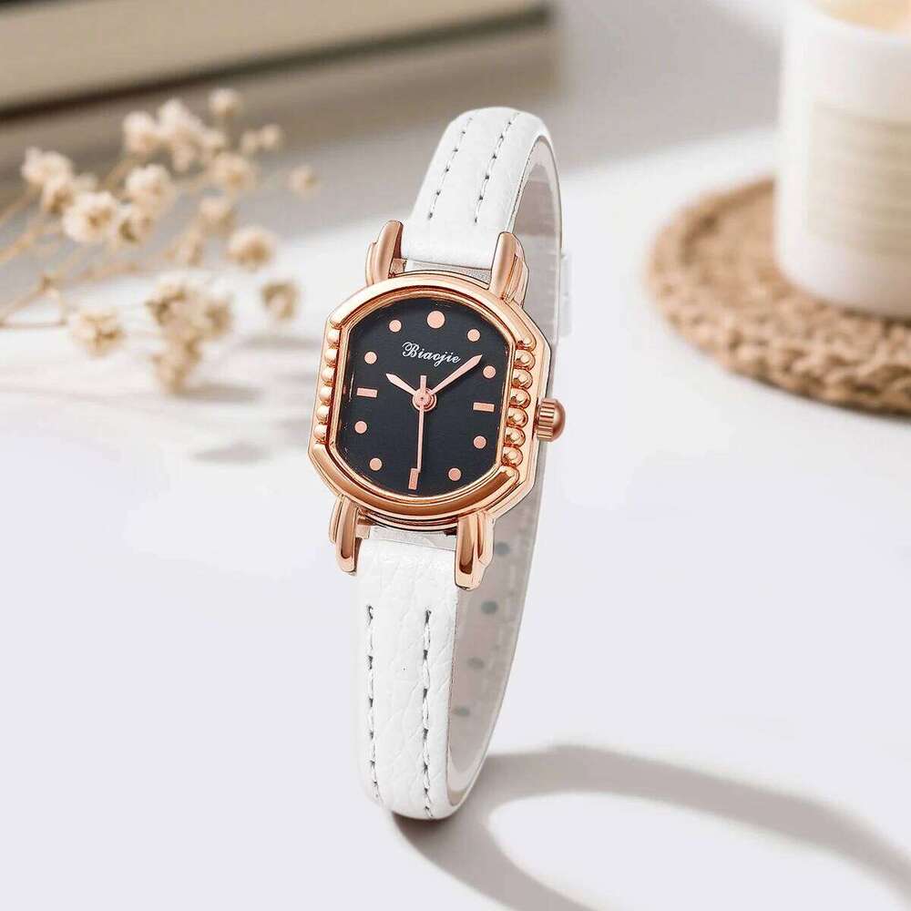 Fashion Exquisite Temperament PU Leather Quartz es for Women H260228
