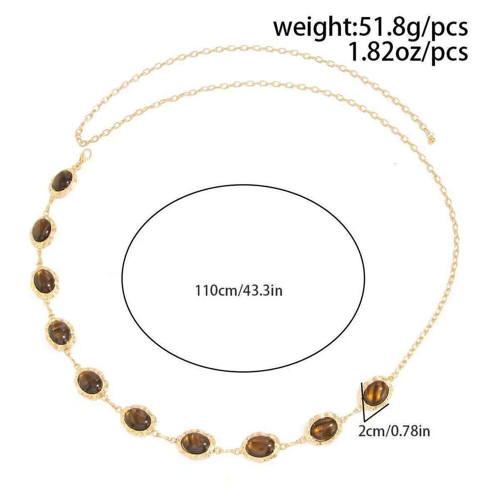 Salircon Vintage Punk Irregular Geometry Metal Waist Women 2026 New Trend Belly Belt Chain Dress Jean Waistband Jewelry H260228