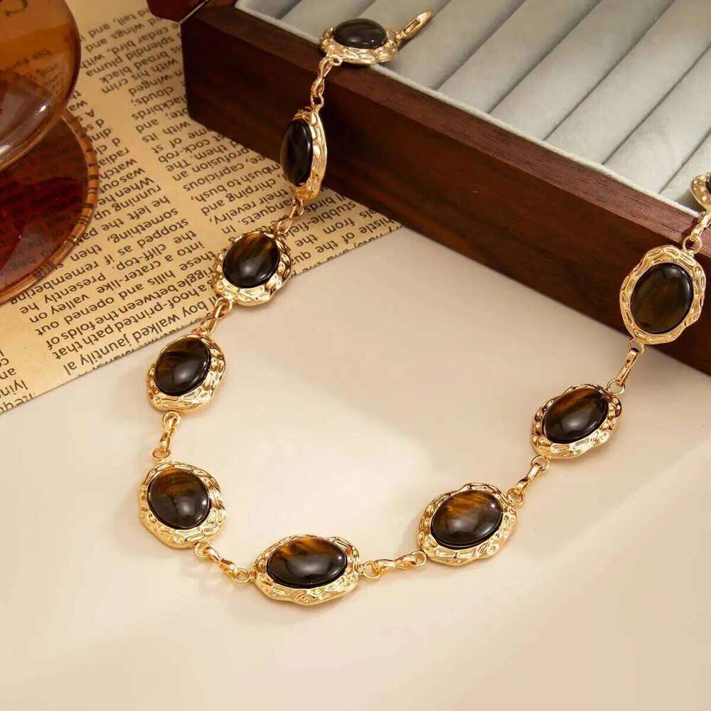 SHIXIN Retro Brown Resin Waist Belly for Women New Trendy Adjustable Gold Color Body Chain Metal Belt Jewelry Accessories H260228