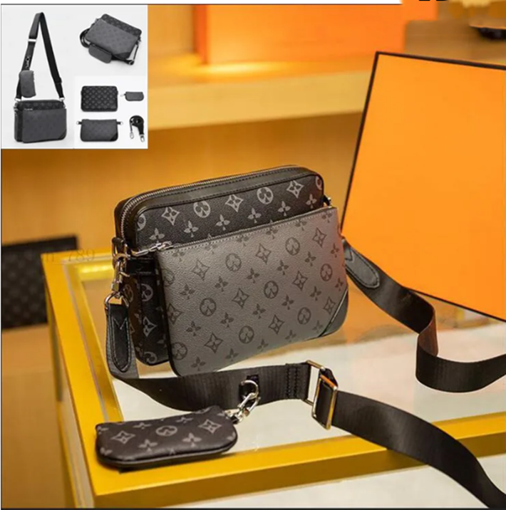 Fashion Messenger Bag Men Designer Shoulder Bags Man Crossbody Purse Travel Outdoor Packs Male Luxurys bags Casual Cross Body bookbag Men bag