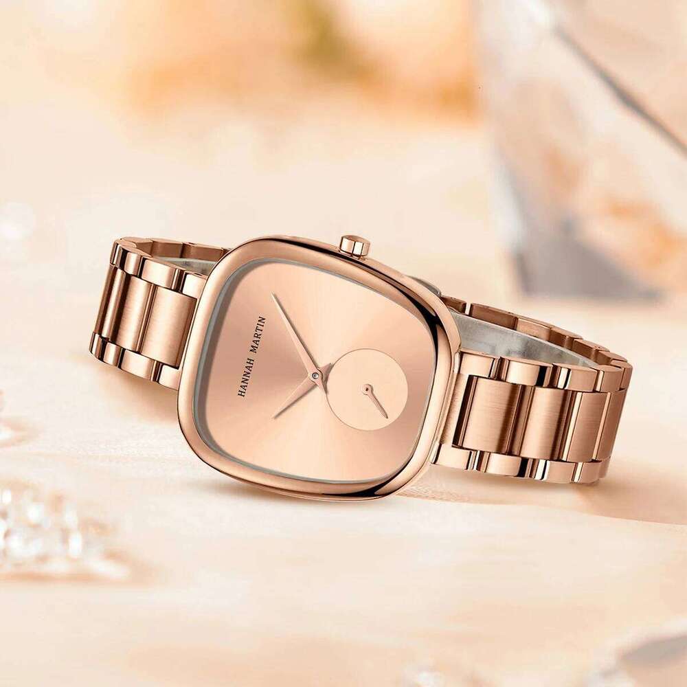 Women Luxury Simple Multifunction Movement Barrel Design Waterproof Quartz Woman Gift Dropshipping Relogios Feminino H260228