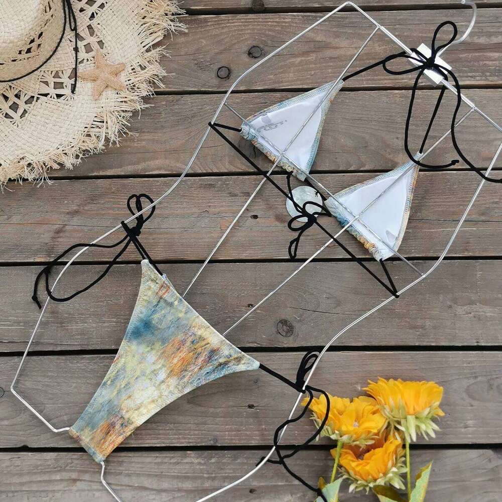 Sexy Bikinis Women Swimsuit Female Botton Swimwear Bandeau Biquini Thong Bathing Suit High Cut Bodysuit Beachwear Swimming Suits Z260301