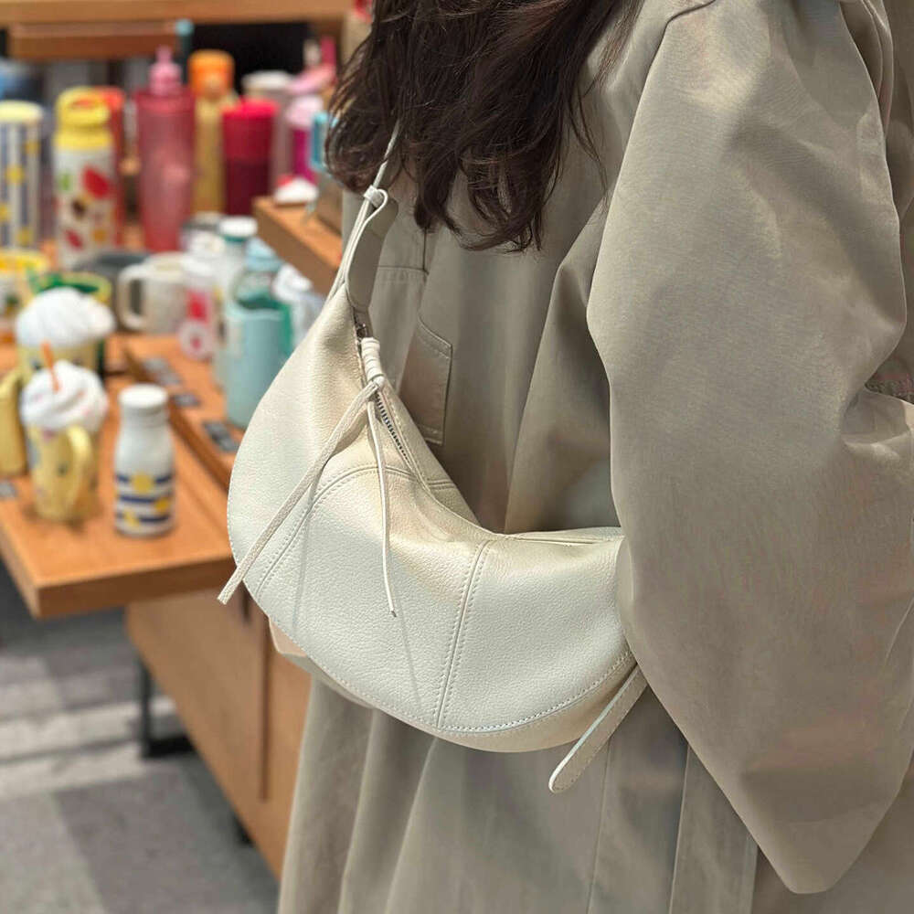 Luxury Shoulder Bags Top Layer Cowhide Dumpling Bag Spring Summer New Model Niche High End Casual Stylish Genuine Leather Shoulder And Crossbody For W