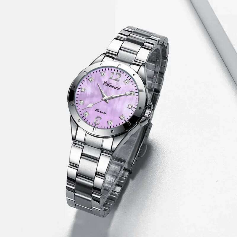 CHENXI 019M Girl Friend for Women Luxury Alloy Simple Ladies Quartz Wrist es Reloj Mujer Relogio Feminino H260228