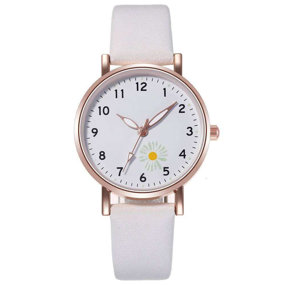 Little Daisy Women's Simple and Fresh Luminous Quartz H260228