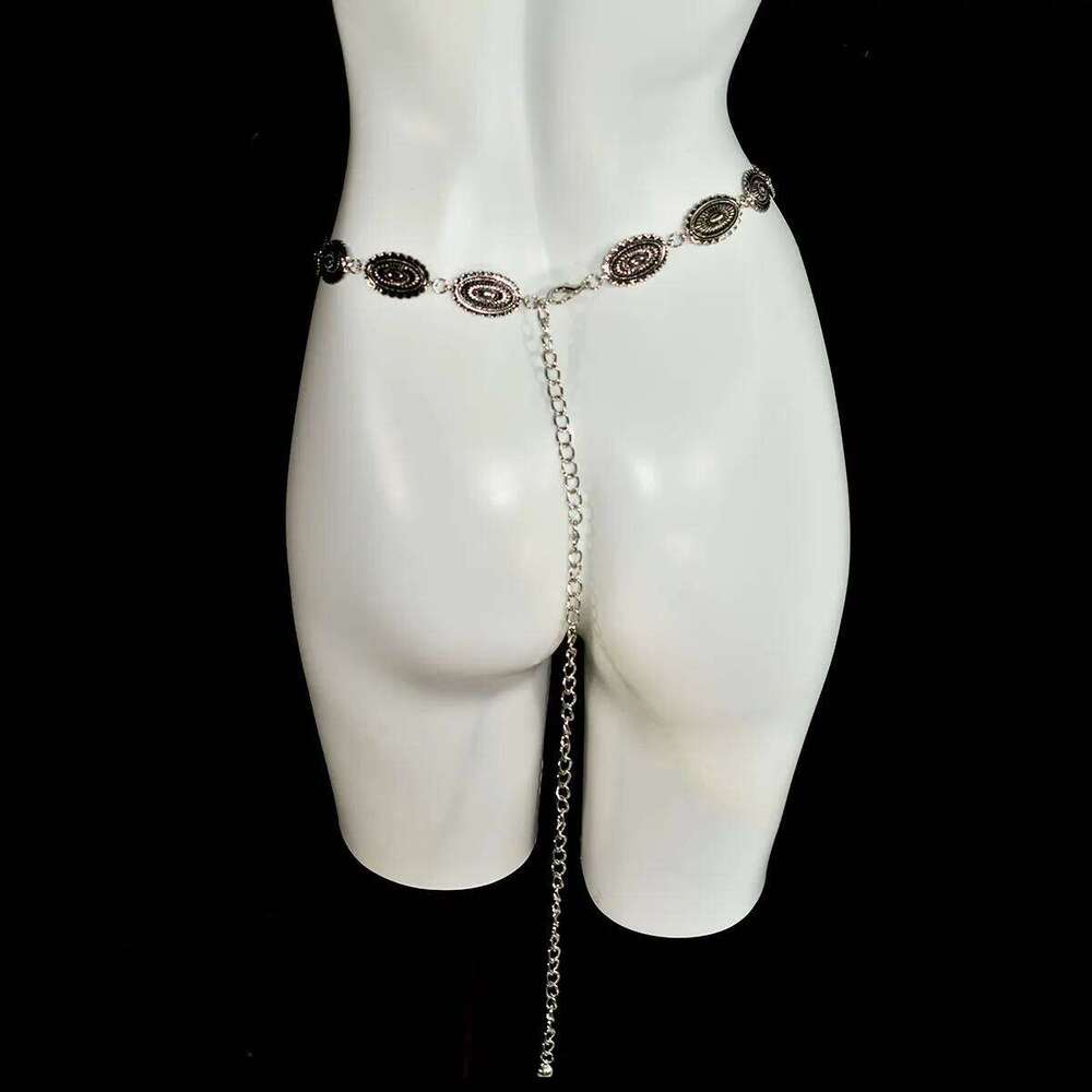 Metal Belt Small Retro Design Make-Up Lady Popular Beach Holiday Body Chain Birthday Party Clothing Waist Accessories H260228