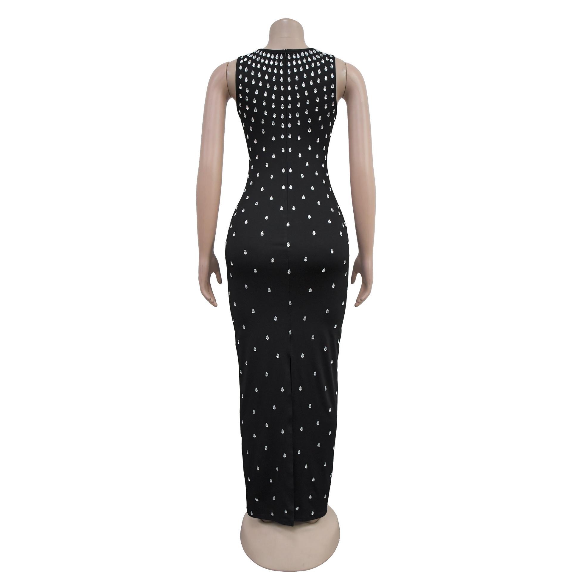 beadings fashion women lady maxi long dresses bandage bodycon dresses wholesale factory price H5019
