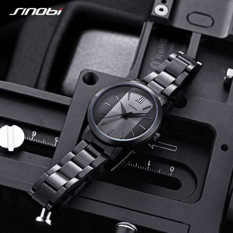 Sinobi Fashion Women's es Original Design Elegant Woman Quartz Wristes Best Gifts Clock for Wife Relogio Feminino H260228