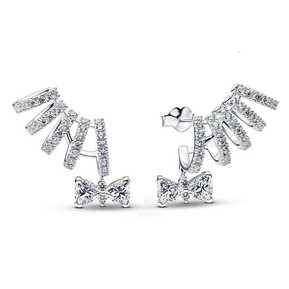 2026 New 925 sterling silver spring Flower Heart Shape Bee Butterfly Rings Earrings Necklace fit Women Bracelets DIY Jewelry Gift