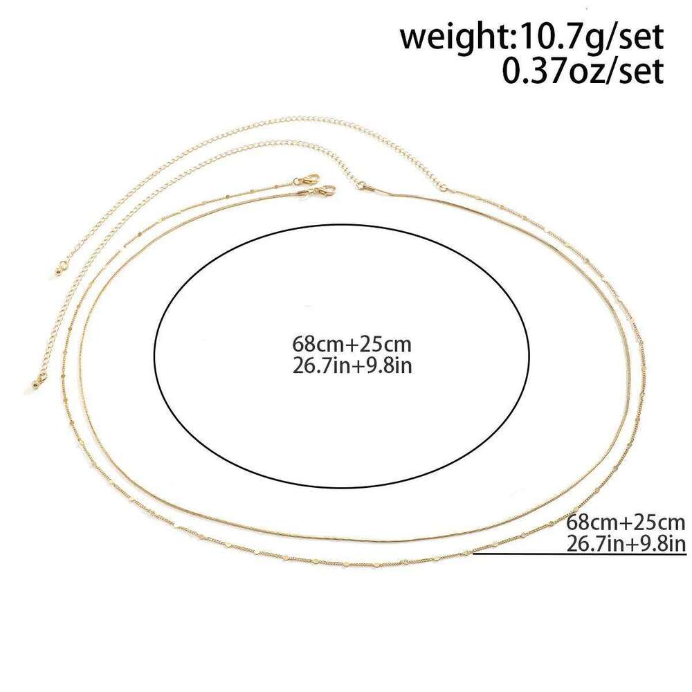 Personalized Snake Bone Versatile Waist Simple and Soft Metal Tassel Body Chain 2025 Beach Sexy Layering Accessories H260228