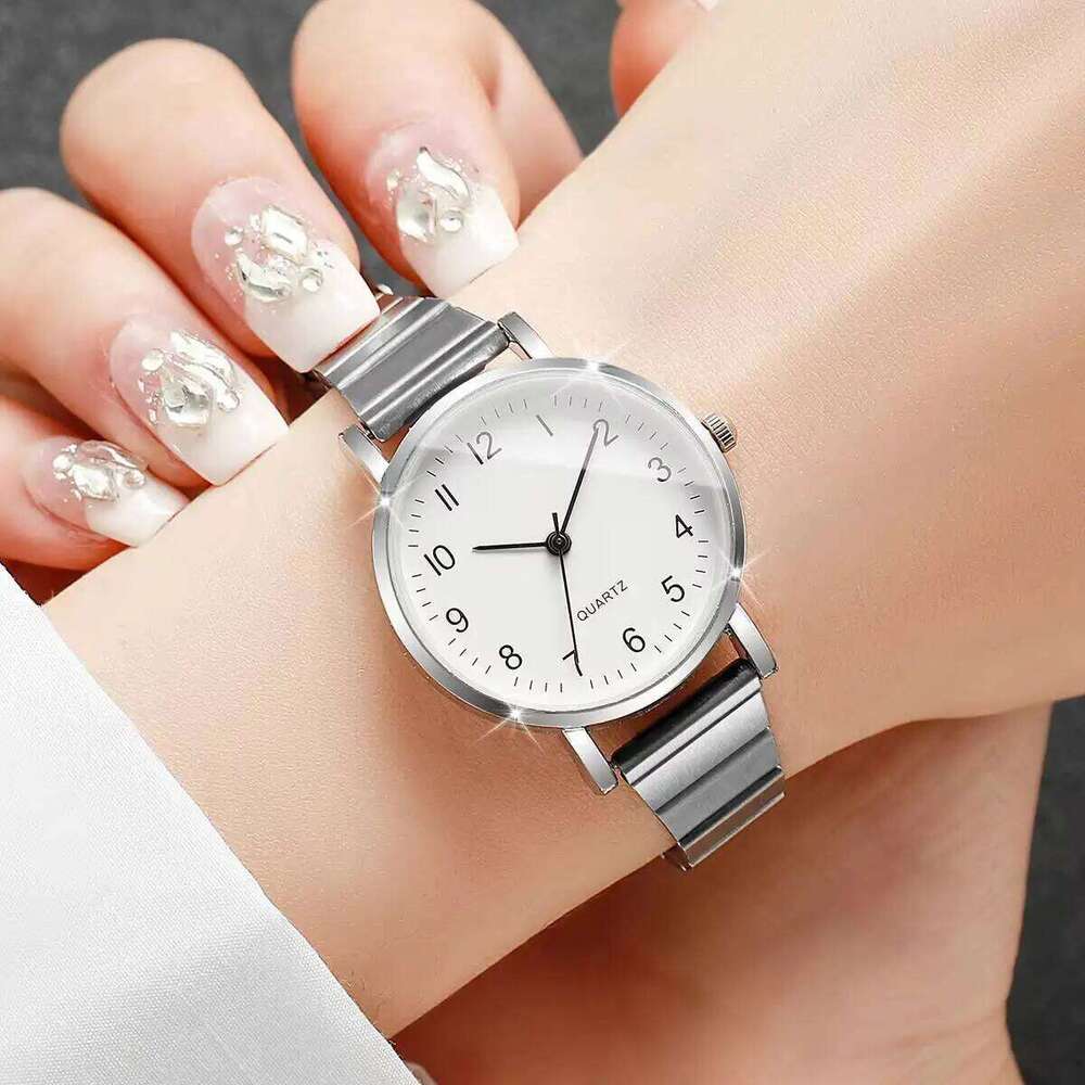 Fashion Women es Simple Arabic Dial Ladies Quartz Wrist Reloj Mujer Girls Clock GiftWithout Box H260228