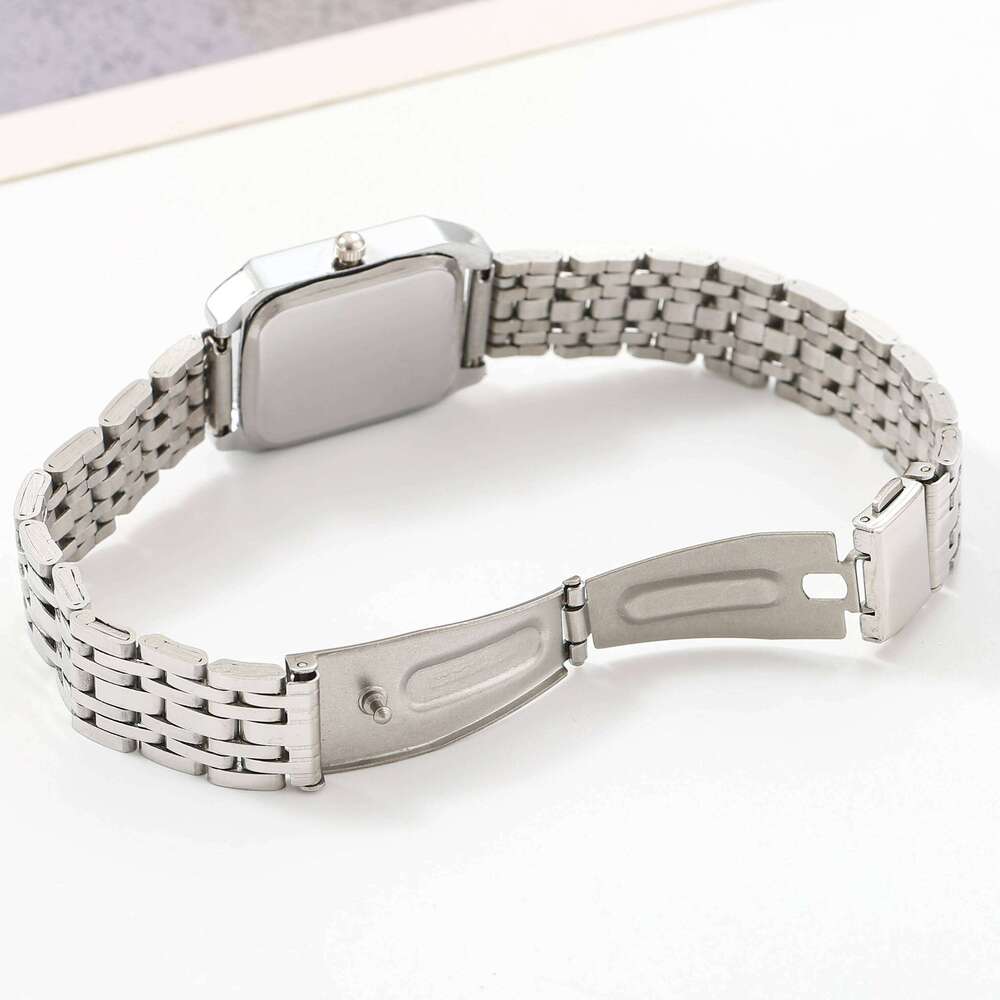 Versatile Simple Women's Square Ins-Style Steel Band Quartz , Stylish and Elegant Set H260228
