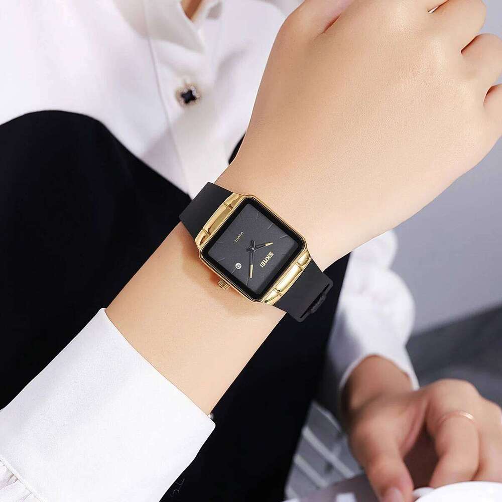 SKMEI Creative Fashion Elegant Quartz es For Women Casual Simple Wrist Waterproof Date Female Reloj Mujer H260228