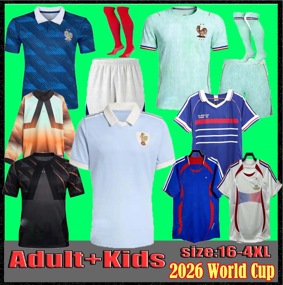 french soccer jersey 25 26 MBAPPE BARCOLA OLISE EKITIKE 2026 2027 DEMBELE Maillots de football shirt equipement de foot Men kids kit enfants France 120TH RUGBY
