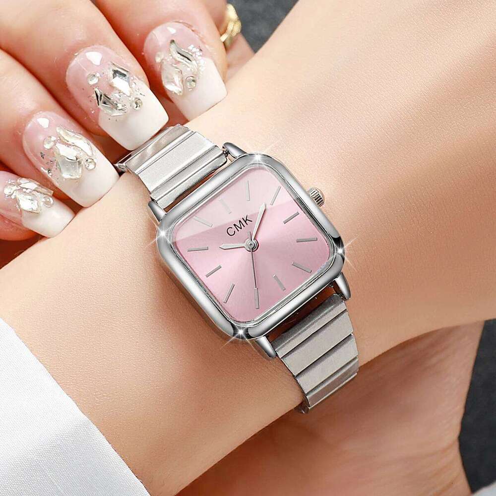 Fashion Square Women es Luxury Ultra-thin Strap Quartz Wrist For Ladies Clock Reloj MujerWithout Box H260228
