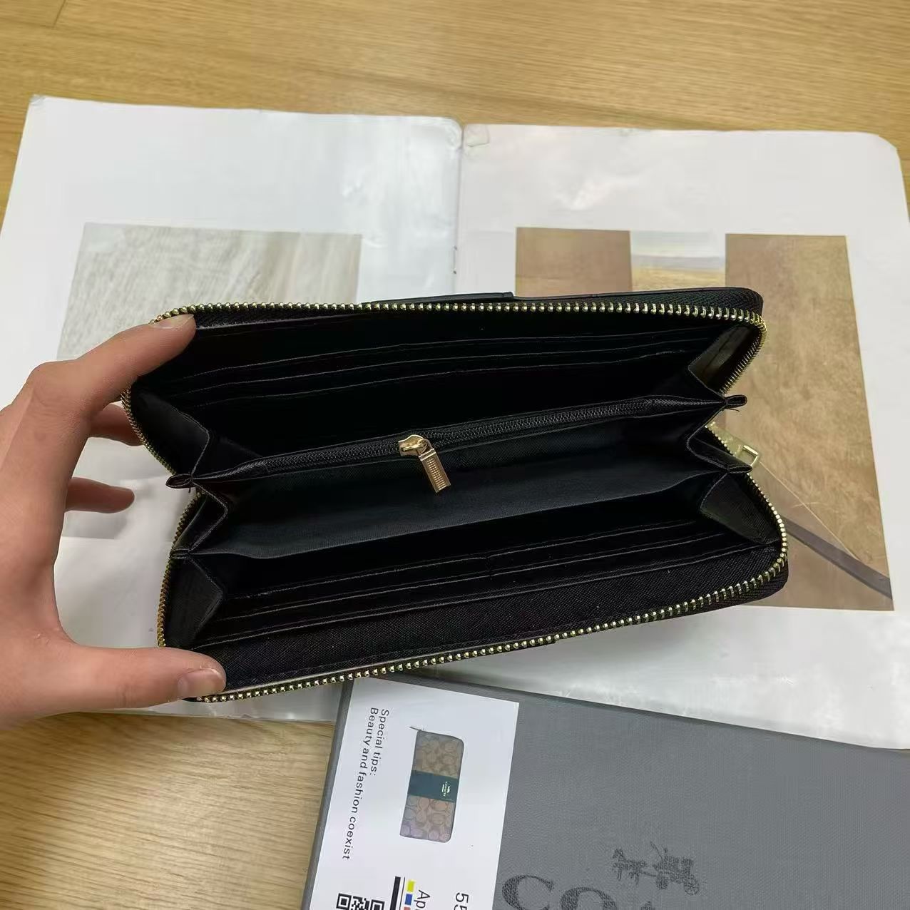 Designer Wallet Stylish Clutch Women Zipper Wallet Men Classic Printed Card Holder Long Wallet Short Zipper Card Holder