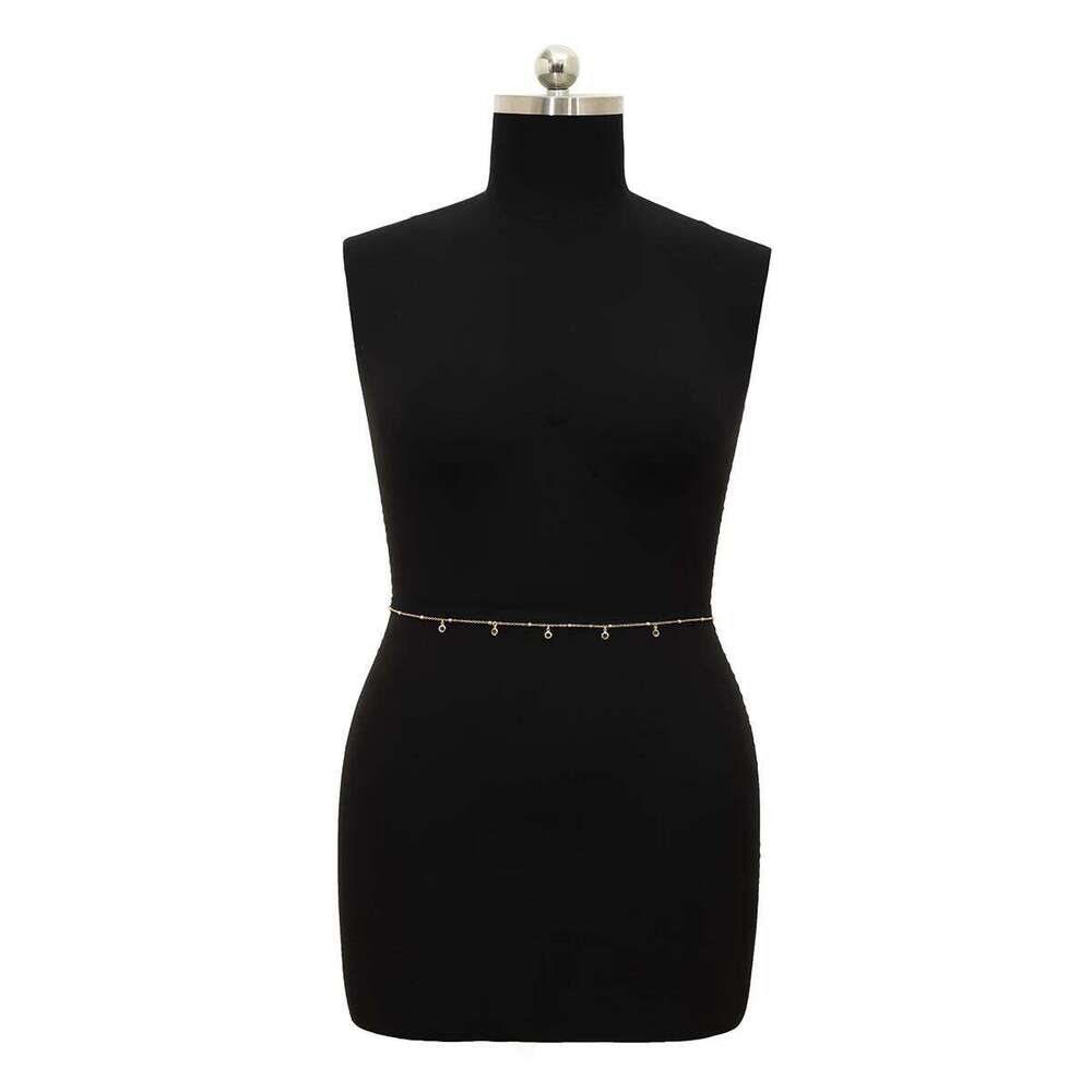 PuRui Sexy Crystal Glass Belly Belt Waist Women Summer Beach Bikinis Festival Body Chain Jewelry Accessories H260228