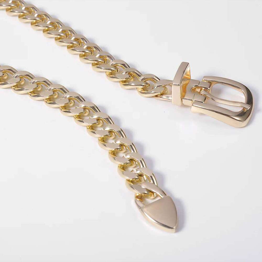 European American Metal Waist Minimalist Personalized Fashion Body Chain Cross Border Punk Versatile Women Belt H260228