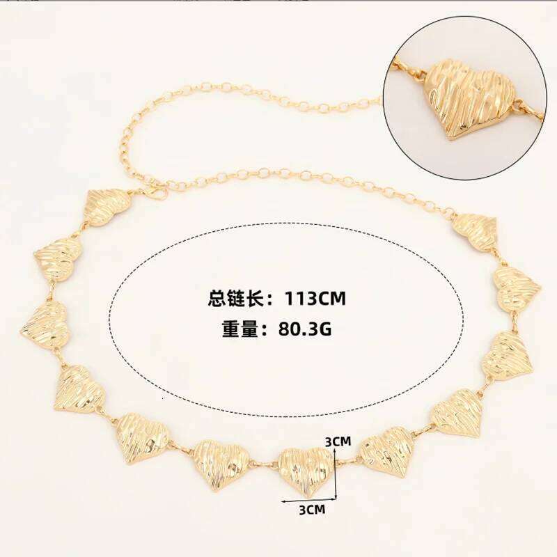 Trendy Sexy Beach Gold Color Metal Star Starfish Waist Women's Ocean Vacation Style Belly Chain Body Jewelry H260228
