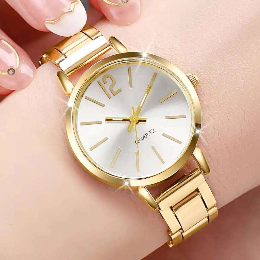 1/2/3PCS Simple Dial Women Quartz Fashion Small Ladies Wrist Reloj Mujer Girls Clock GiftWithout Box H260228