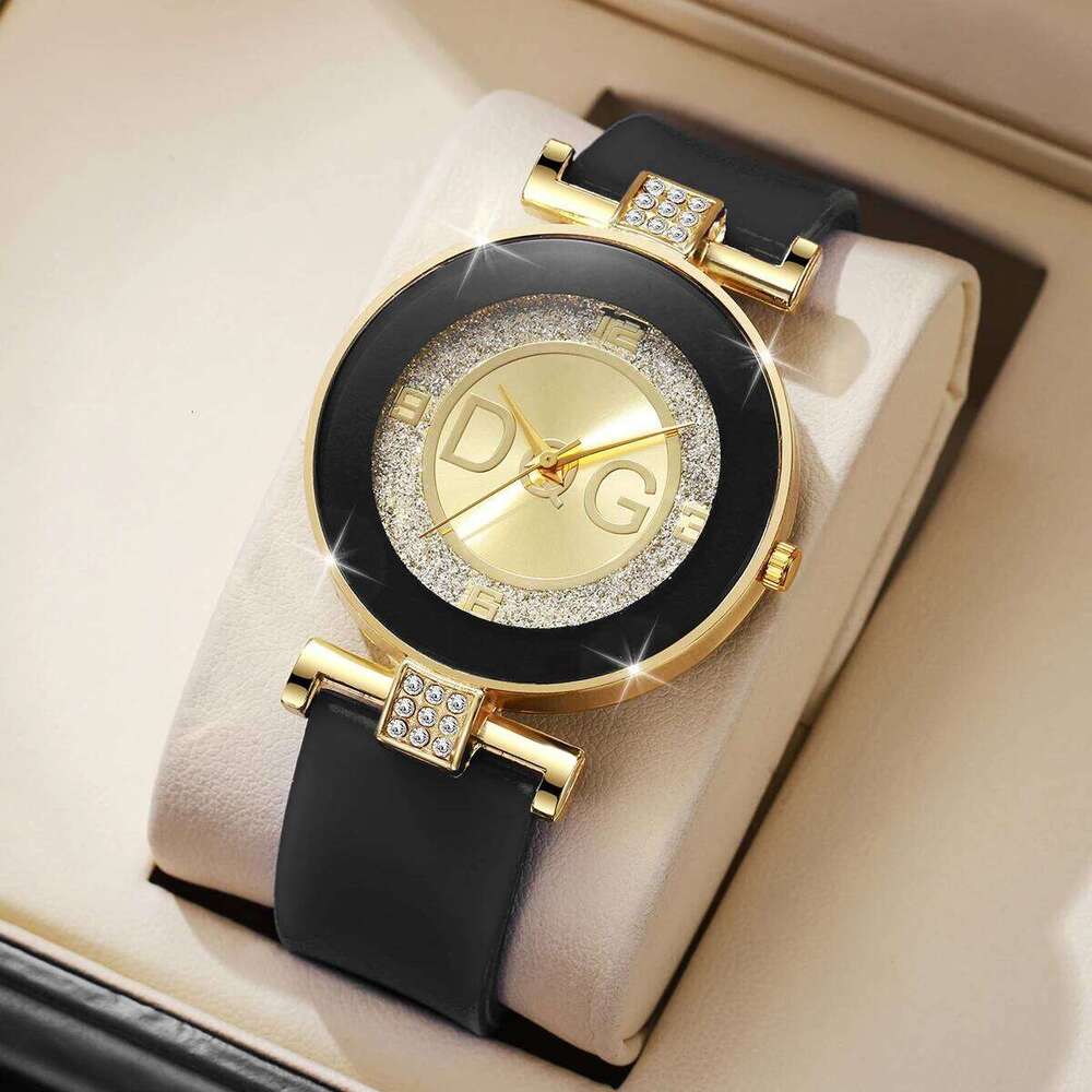 1/2/4PCS Fashion Silicone Band Women Rhinestone Ladies Quartz Wrist es Reloj MujerWithout Box H260228