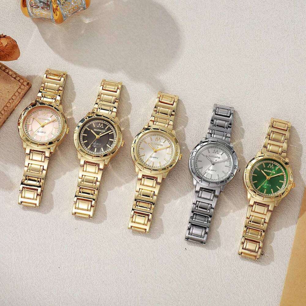 New Ladies Wristes Fashion Diamond Women's Quartz es Top Brand Woman's Gifts Clock H260228
