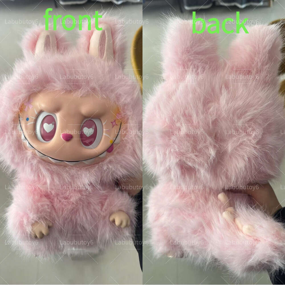 38Cm Pink White Purple Labubu The Monsters Rock The Universe High Energy Ahead Confirmed Vinyl Doll QIAOWANTONG