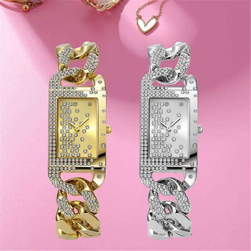 New Fashion Women's es Diamond Elegant Ladies Quartz Wristes Female Clock Gifts Relogio Feminino Drop Shipping H260228