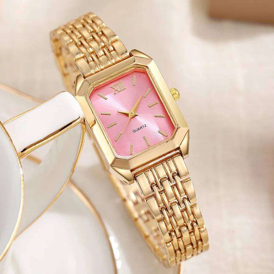 New es for Women Ladies Wrist Gold Quartz Minimalist Gift H260228