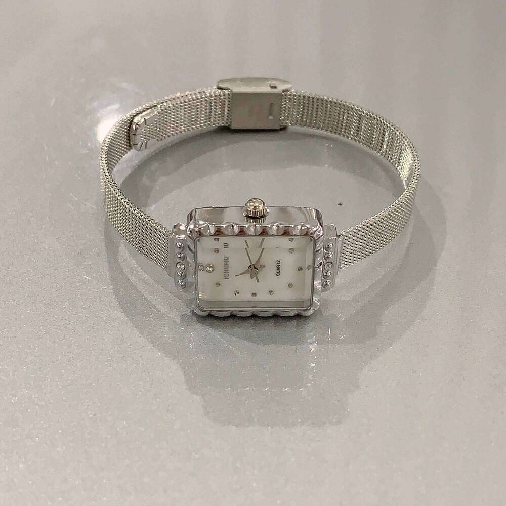 NEW GEDI Light Fashion with Mesh Strap,Square Dial,Water-Resistant Quartz Women's es,Women's Gift H260228