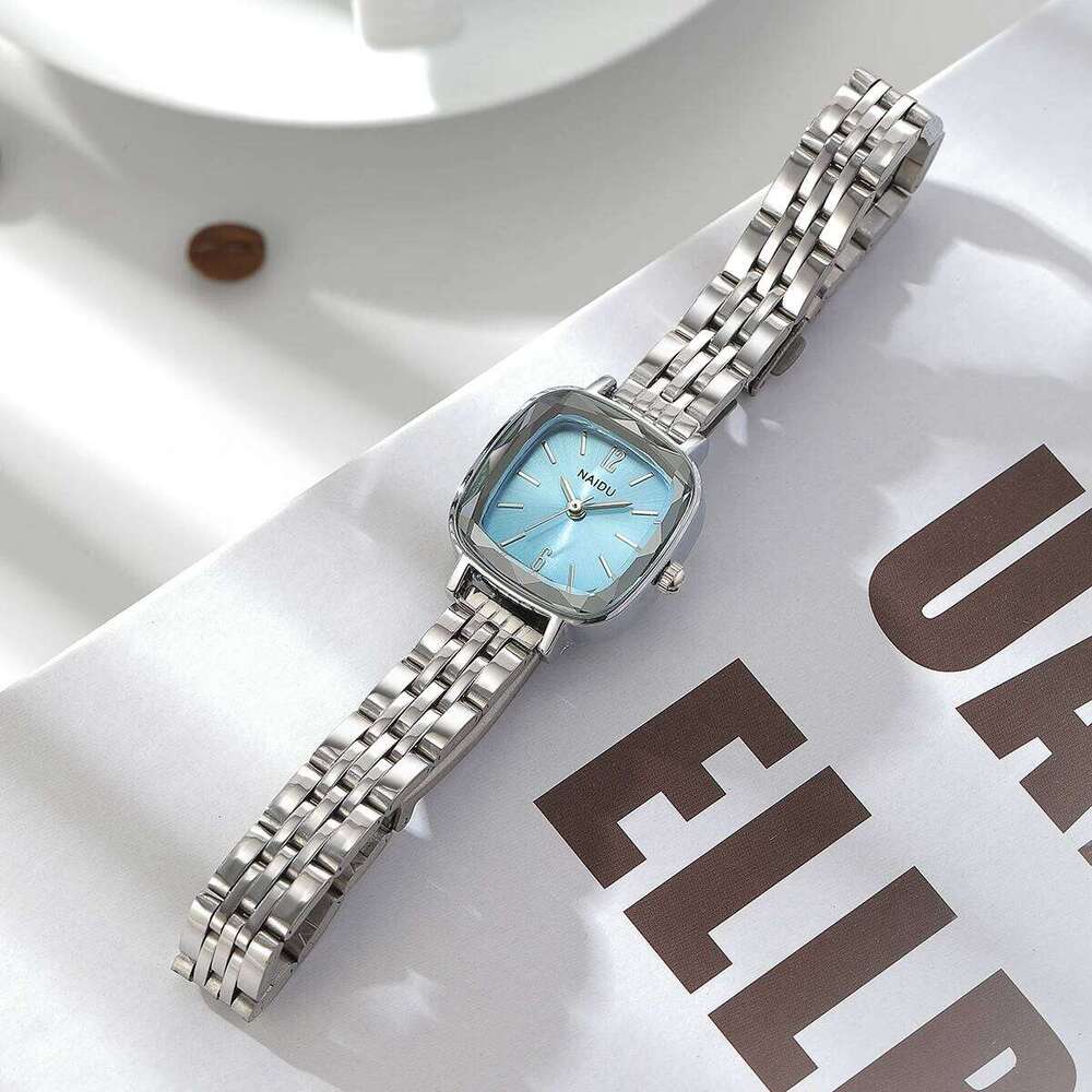 Fashionable Casual Simple Versatile Stainless Steel Strap Quartz Women's H260228